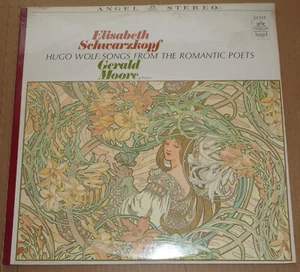 Schwarzkopf/Moore WOLF Songs from the Romantic Poets - Angel 36308 SEALED - Picture 1 of 2