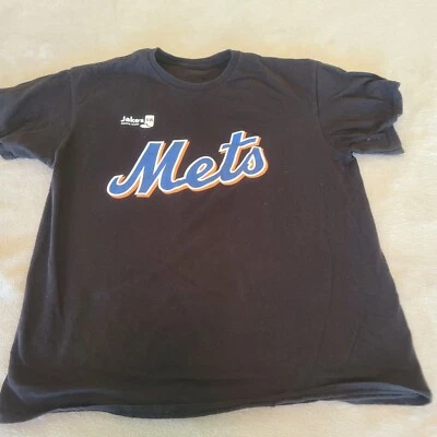 Camisa de béisbol Max Scherzer 21 New York NY Mets para hombre mediana negra MLB ropa Foto 1 de 4