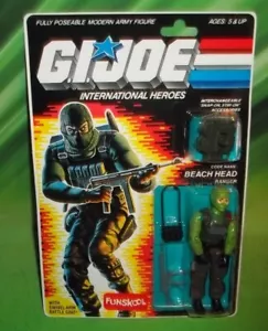 G I GI JOE INTERNATIONALL HEROES ARMY RANGER STRANDKOPF FIGUR MOC RUSSISCHE FUNSKOOL - Bild 1 von 1