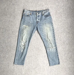 LEVIS Levi’s Jeans 501 CT Damen Hose W29 Customised Tapered 8812 Blau Denim - Bild 1 von 13