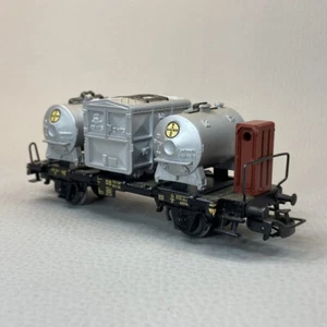 Wagon porte conteneurs "VTG" 2 essieux, DB, 3R AC - MARKLIN 4625 - H0 1/87 - DE - Imagen 1 de 4