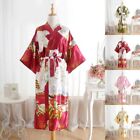 2019 robe kimono robes de mariage femmes bain floral luxe beaux vêtements de nuit