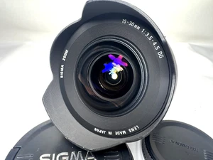 Canon Sigma Lens EX DG Aspherical DF 15-30mm f/3.5-4.5 DF DG EX ASP Japan - Picture 1 of 15