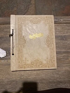 Antique Scrapbook from 1920s-1940s with WWII announcements - Picture 1 of 12