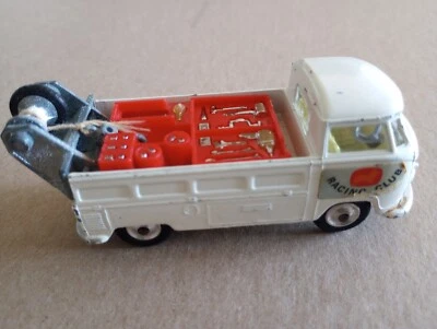 Vintage Corgi Toys #490 Volkswagen Breakdown Tow Truck white - Image 1 of 4