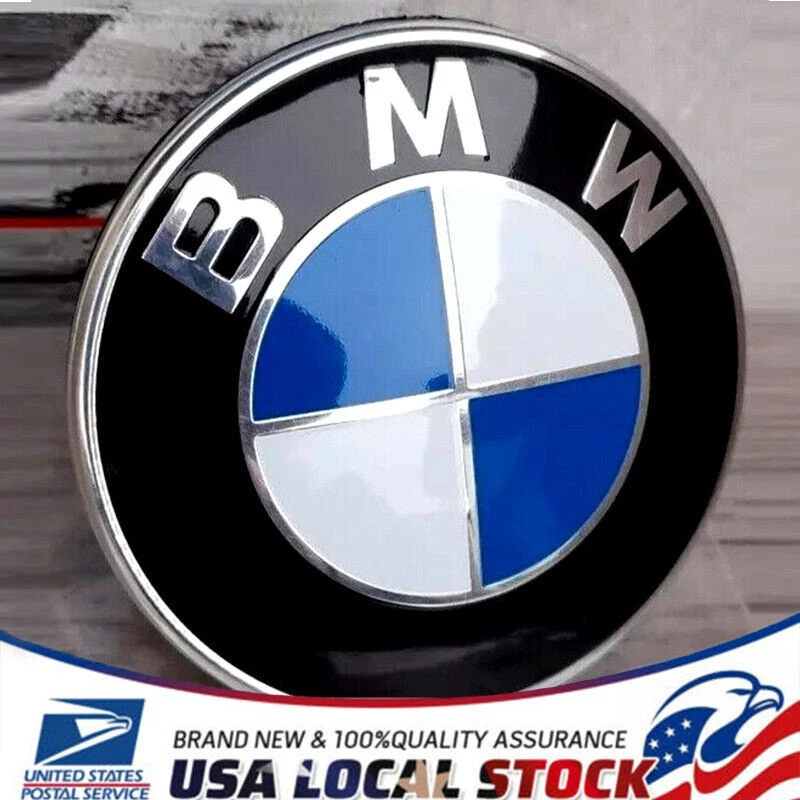 FRONT Hood 82MM/3.2IN BMW Roundel Emblem Badge Logo Replacement 51148132375 - Изображение 1 из 4