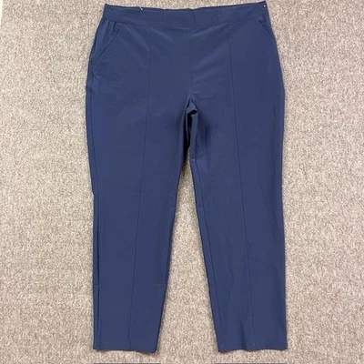 Columbia PFG Pants Mens XXL Navy Stretch Pull-On Fishing Quick Dry Tapered - Image 1 of 4