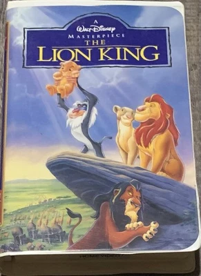 RARE! Clamshell A Walt Disney Masterpiece The Lion King VHS Tape 1994 VERY GOOD! - Image 1 of 4
