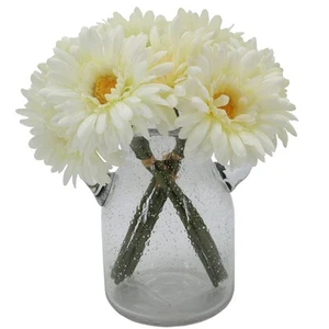 Artificial African Daisies Flowers African Daisy Silk Flowers 10 White - Picture 1 of 7
