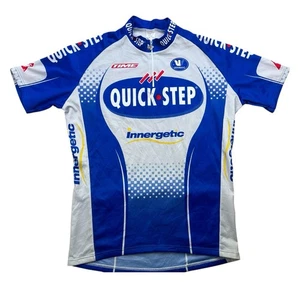 Maillot de ciclismo QuickStep Vermarc talla XL BW 54 cm Bike Shirt bicicleta vintage ZM65 - Imagen 1 de 3