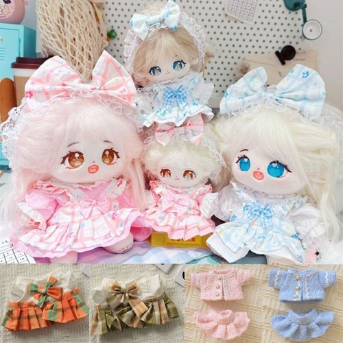 VETEMENTS Carino vestito principessa peluche bambole vestiti 10 15 20 cm cotone bambola EXO idolo bambole