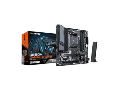 GIGABYTE B550M GAMING X WIFI6 AM4 AMD B550 Micro ATX Motherboard - Image 1 of 4