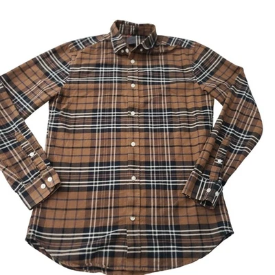 H&M lumberjack men's flannel button down long sleeve fall Size small plaid - Image 1 of 4