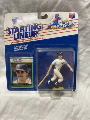 Don Mattingly 1989 alineación inicial deportes superestrella coleccionables paquete sellado Foto 1 de 4