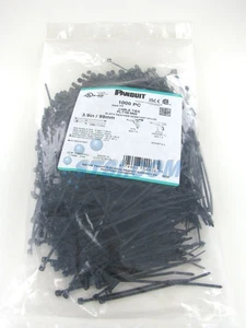 Panduit PLT1M-M00 Pan-Ty Weather Resistant Cable Ties, 3.9" Black, 1000 PK ~STSI - Picture 1 of 2