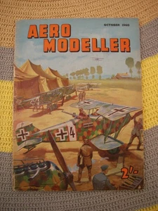 Aero Modeller Magazine October 1960 Aeromodeller resonable condition no plan - Picture 1 of 8