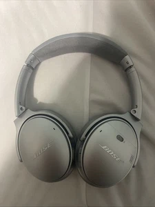 Bose QC35 II Wireless Headphones Noise-Cancelling Silver Travel Headphones Good - Photo 1 sur 18