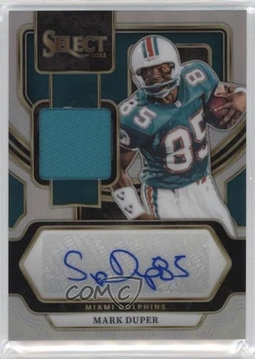2023 Panini Select Signature Memorabilia Silver Prizm /199 Mark Duper Auto - Image 1 of 2