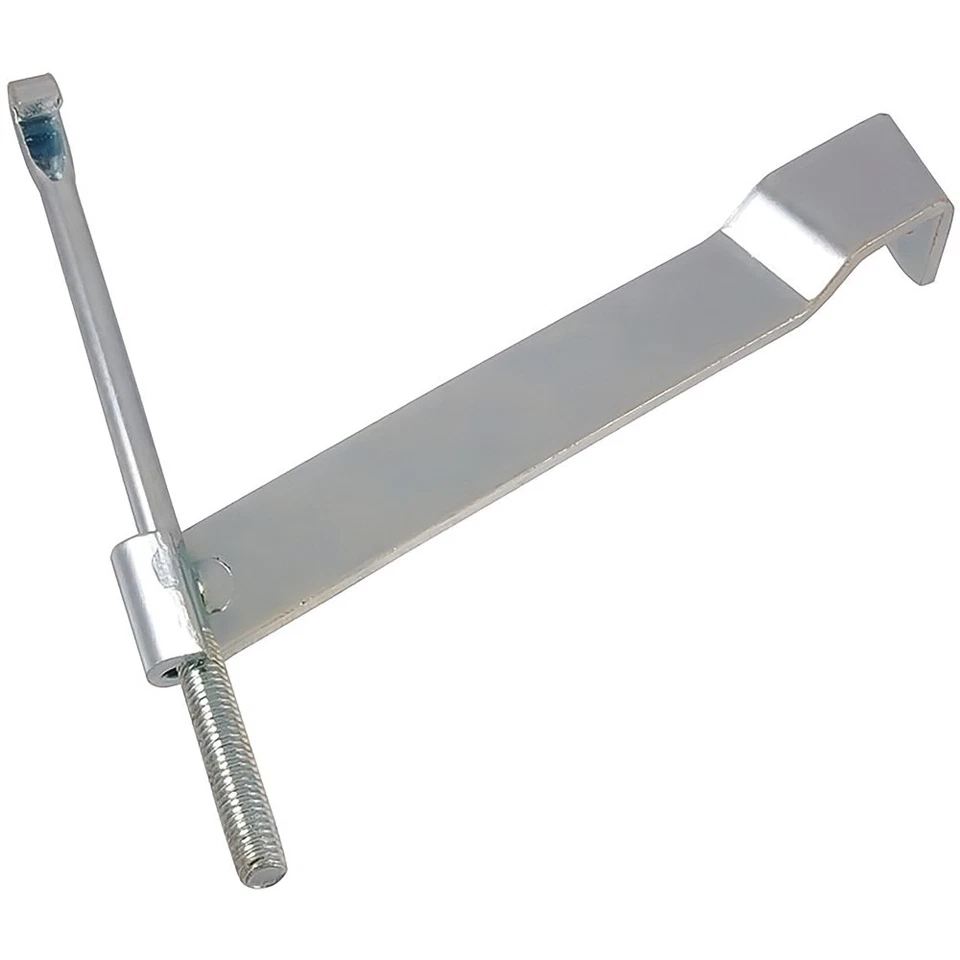 Ford F-100-F-250 1961-64; perno en J de retención de batería con soporte; exterior Foto 1 de 1