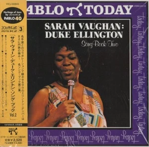 Sarah Vaughan The Duke Ellington Songbook Vol. 2 JAPAN MINI LP CD Paper Sleeve - Picture 1 of 3