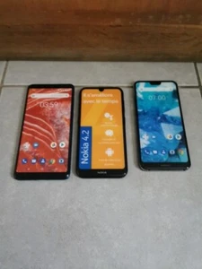 Lot 3 Telephones Factices NOKIA 7.1 4.2 3.1+ SMARTPHONE 1:1 taille Et Poids - Photo 1 sur 12