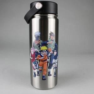 Naruto Team 7 and Iruka Umino 17oz. Stainless Steel Water Bottle - Picture 1 of 7