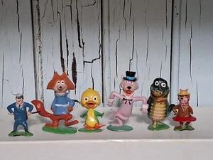 Vintage 4 Marx Hanna Barbera 1962 Jellystone Park Figures & 2 Tinykins Lot Of 6 - Picture 1 of 21