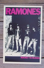 The Ramones Tour poster Rocket to Russia 1977