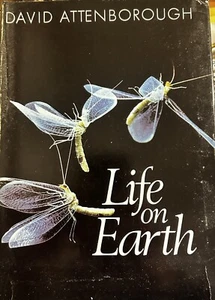 Life on Earth: A Natural History David Attenborough, 1979, 1st US Edition! Pics! - Picture 1 of 5