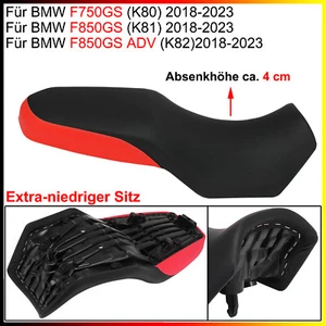 Asiento extra bajo - Para BMW F750GS, F850GS, ADV 2018-2024, conductor inferior copiloto - Imagen 1 de 14