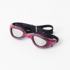 TYR Special Ops 3.0 Polarized Femme Goggle: Pink Frame/Black Gasket/Silver Lens