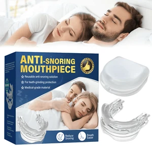 Anti-Snoring Mouthpiece - Anti-Snoring Mouth Guard, Snoring Solution Adjustable - Picture 1 of 11