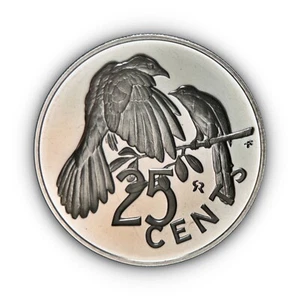 BRITISH VIRGIN ISLANDS. 1975, 25 Cents - Mangrove Cuckoo, QEII, Rare - Picture 1 of 12