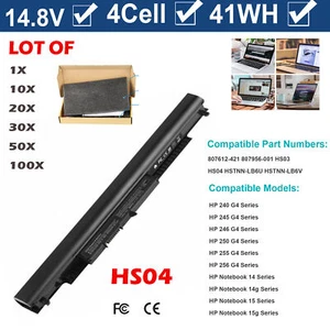 🧡LOT HS03 HS04 Battery For HP Spare 807957-001 807956-001 807612-421 HSTNN-LB6U - Picture 1 of 18