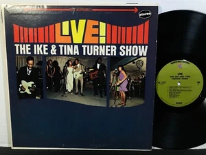 LIVE! THE IKE & TINA TURNER SHOW LP WARNER BROS STEREO 1965 Soul R&B Dance Pop - Picture 1 of 2