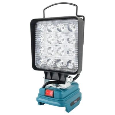LED Arbeitsleuchte Akku 48W Für Makita Li-ion 18V Strahler Licht Taschenlampe - Bild 1 von 4