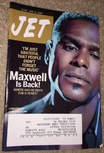 Jet Magazine - June 15, 2009 - Maxwell Is Back  - Picture 1 of 2
