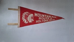 Mountain Park Holyoke MA Pendant Amusement Park Prize Indian Holyoke Mass - Picture 1 of 5