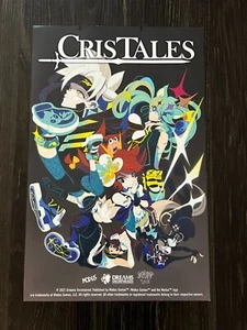 RARE Cris Tales 11" X 17" Video Game Stop Promo Poster - Picture 1 of 2