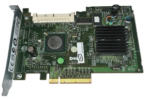 DELL PERC5/IR PCI-E SAS Controller PowerEdge 850 UN939 GU186 UCS-51 - Afbeelding 1 van 2