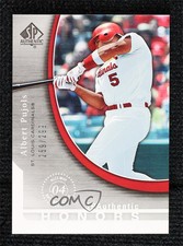 2005 Upper Deck SP Collection SP Authentic Honors /299 Albert Pujols #SH-AP