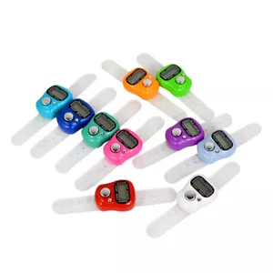 1/10/100Pcs Stitch Marker Finger Ring Electronic Digital Tally Counter Sewing - Picture 1 of 12