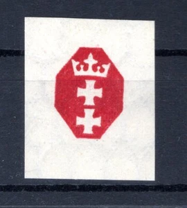 DANZIG 85PH IMPRESIÓN DE FASE Solo PIEZA CENTRAL ** MNH NUEVO SIN USO (CA6579 - Imagen 1 de 1