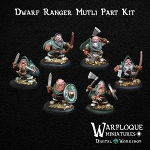 Dwarf Rangers(x6)/TTRPG/Wargaming/Pathfinder/Dungeons and Dragons/Mordheim/ Warp - Picture 1 of 1