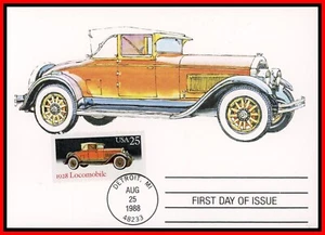 [OOS] US #2381-2385 FDC 1998 Maxi Cards Classic Cars Cord Packard Pierce Duesenb - Picture 1 of 5