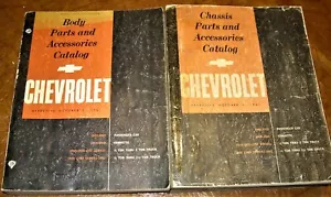 1933-40 47 48 49 52 53 54 1955 1956 1957 1958 59 60 Chevy Parts Catalog Corvette - Picture 1 of 10