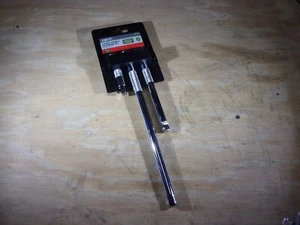 NEW MASTER MECHANIC 3/8" DR. 3PC WOBBLE EXTENSION SET - 3",6" & 10" # 207293 - Picture 1 of 2