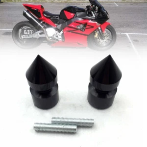 Swingarm Sliders Spools Motorcycle 8mm Black Fits For Honda CBR600RR 2003-2011 - Picture 1 of 15