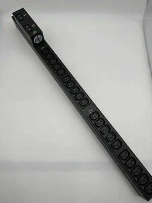 HP HSTNR-P034 Basic PDU Power Distribution Unit 200-240V 20-outlet 719884-004 - Image 1 of 2