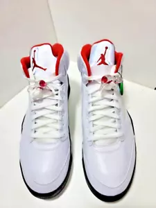 Size 12.5 - Jordan 5 Retro Mid Fire Red - Picture 1 of 5